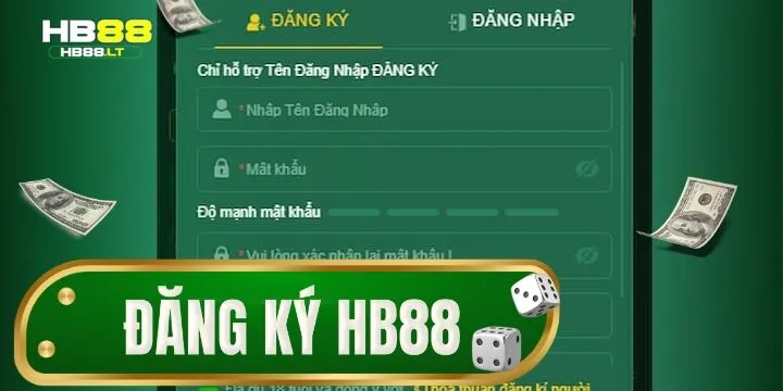 Đăng ký HB88 | Hướng dẫn nhanh chóng dành cho tân thủ