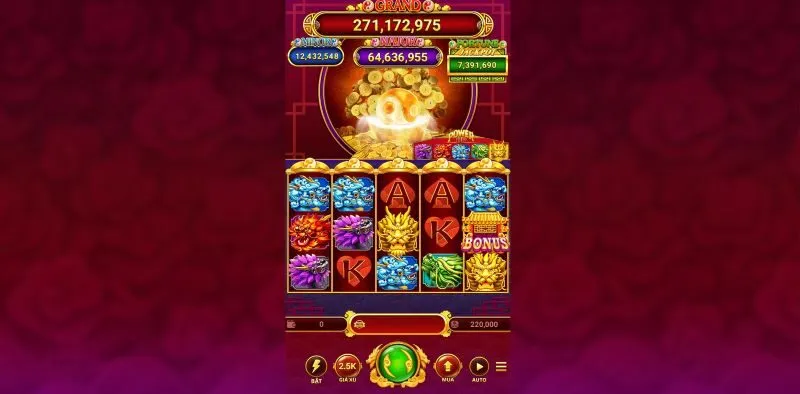 Hệ thống thưởng Long châu vô cùng hấp dẫn, đa dạng
