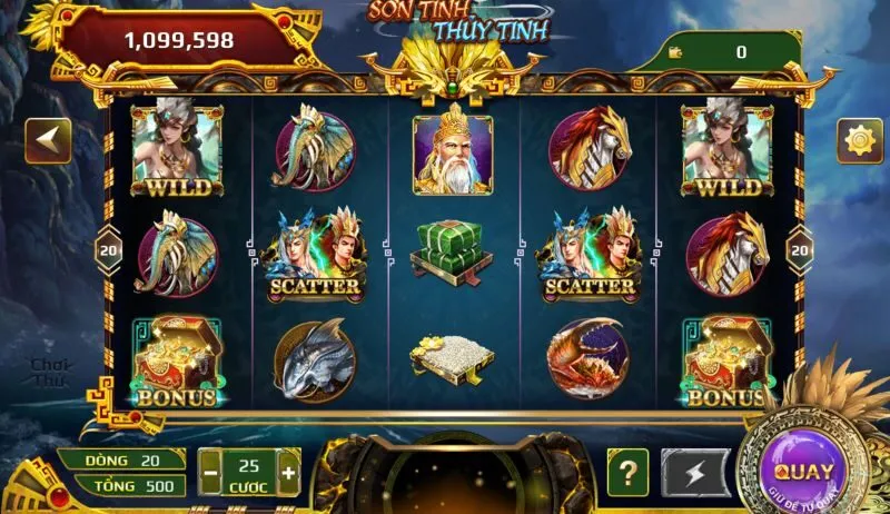 Những bí kíp dễ trúng jackpot game Sơn tinh thuỷ tinh